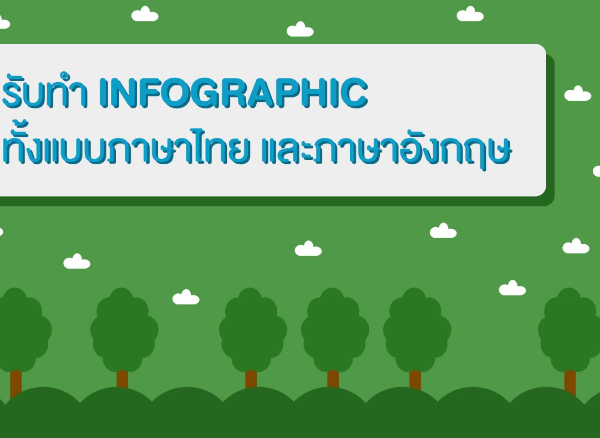 รับทำ Infographic ทั้งแบบถาษาไทย และภาษาอังกฤษ