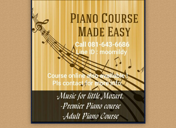 Piano course made easy